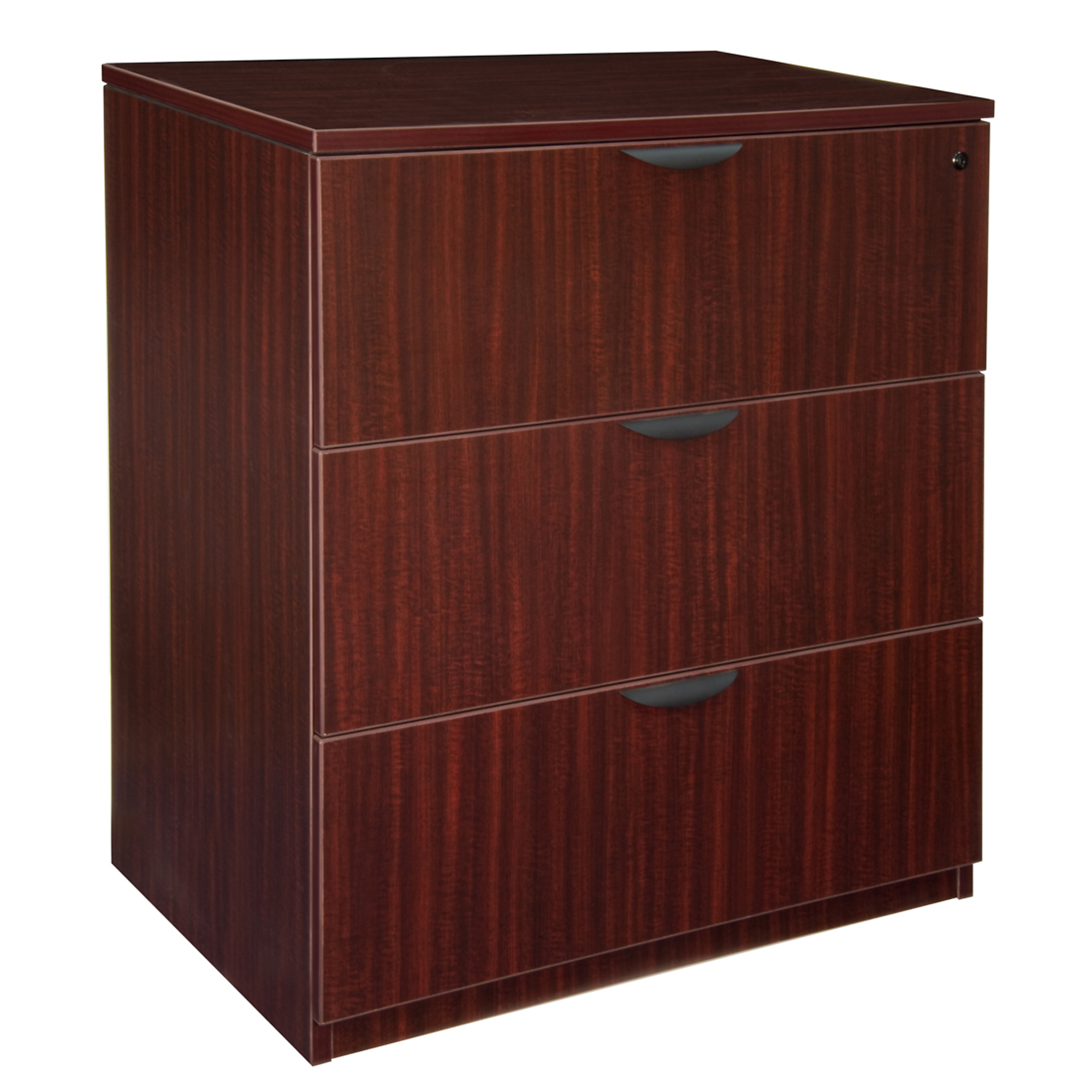 Regency Furniture Legacy Stand Up Lateral File — Mahogany, 42in. Height, Lockable Drawers, Model# LSLF4136MH